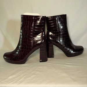 Rachel Zoe wine colored boots